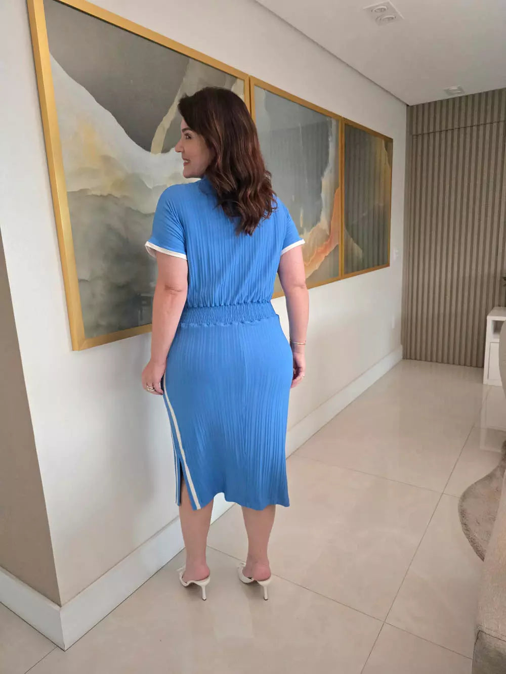 VESTIDO AMANDA COMFY COM VIVO